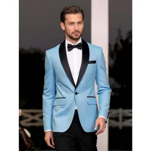Men's Slim Fit Suit Jacket Blazer - Shawl Lapel One Button Closure Tuxedo for Wedding, Prom, Party, Dinner Classic Fabric jackets western clothing leather jacket