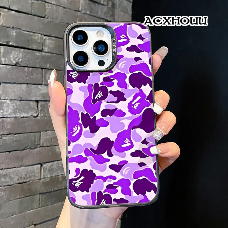 Silicone Lanyard Phone Case - Trendy Original Design, Shockproof Protective Cover for iPhone 11-17, 12-16 Pro/Pro Max, Purple Camo, Durable Handheld Tech Accessory, Mobile Phone Accessories - TikTok Shop Silicone Lanyard Phone Case - Trendy Original Design, Shockproof Protective Cover for iPhone 11-17, 12-16 Pro/Pro Max, Purple Camo, Durable Handheld Tech Accessory, Mobile Phone Accessories - TikTok Shop