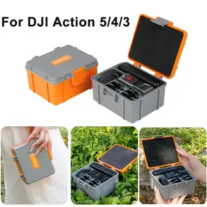 Portable Hard Shell Protection Case for Dji Osmo Action 5 Pro/4/3, Travel Storage Box, Handheld Organizer, Accessories