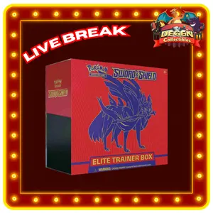 POKEMON-ENG-Sword & Shield Elite Trainer Box [Zacian]