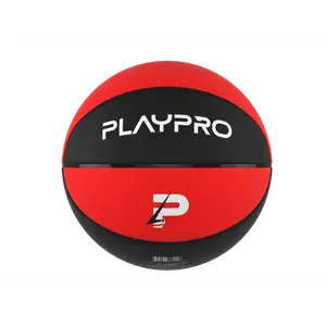Premium Rubber Basketball for Kids and Adults – Max Grip, Perfect Bounce and Rebound with Extended Air Retention - Red and Black