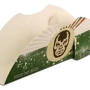 Perfect Taco Holders (10) pack Wrestling Man Kitchen Utensils Disposable