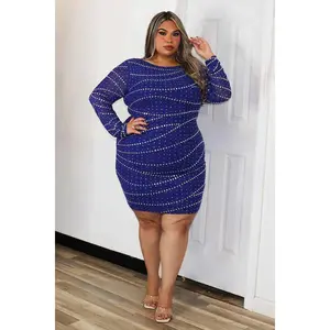 Amara Rhinestone  Dress Divas Plus Boutique