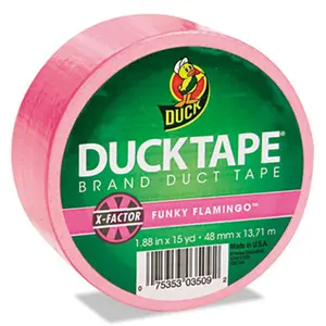 Henkel 1265016 Colored Duct Tape- 1.88 in. x 15 yds- 3 in. Core- Neon Pink