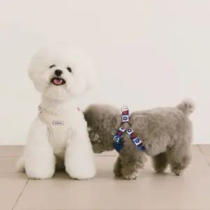 Heart Pop Harness (X Type) : Step-In Dog Harness, No Pull Soft Adjustable Harness for Small & Medium Pets, Lightweight Comfort Pet Harness