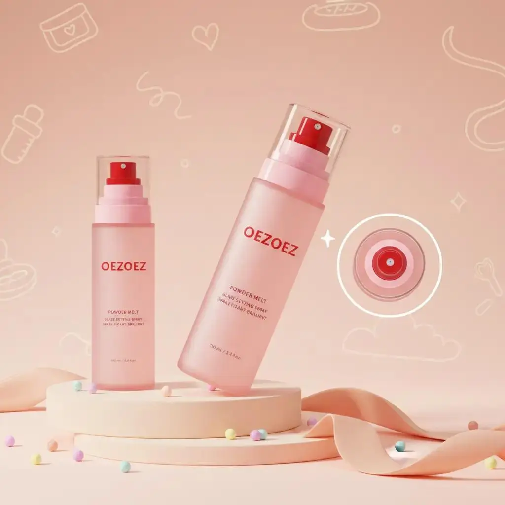 Makeup Setting Spray - Waterproof Long-Lasting Formulawith Matte Finish, Lightweight & Non-Greasy Makeup Hold Cosmetic