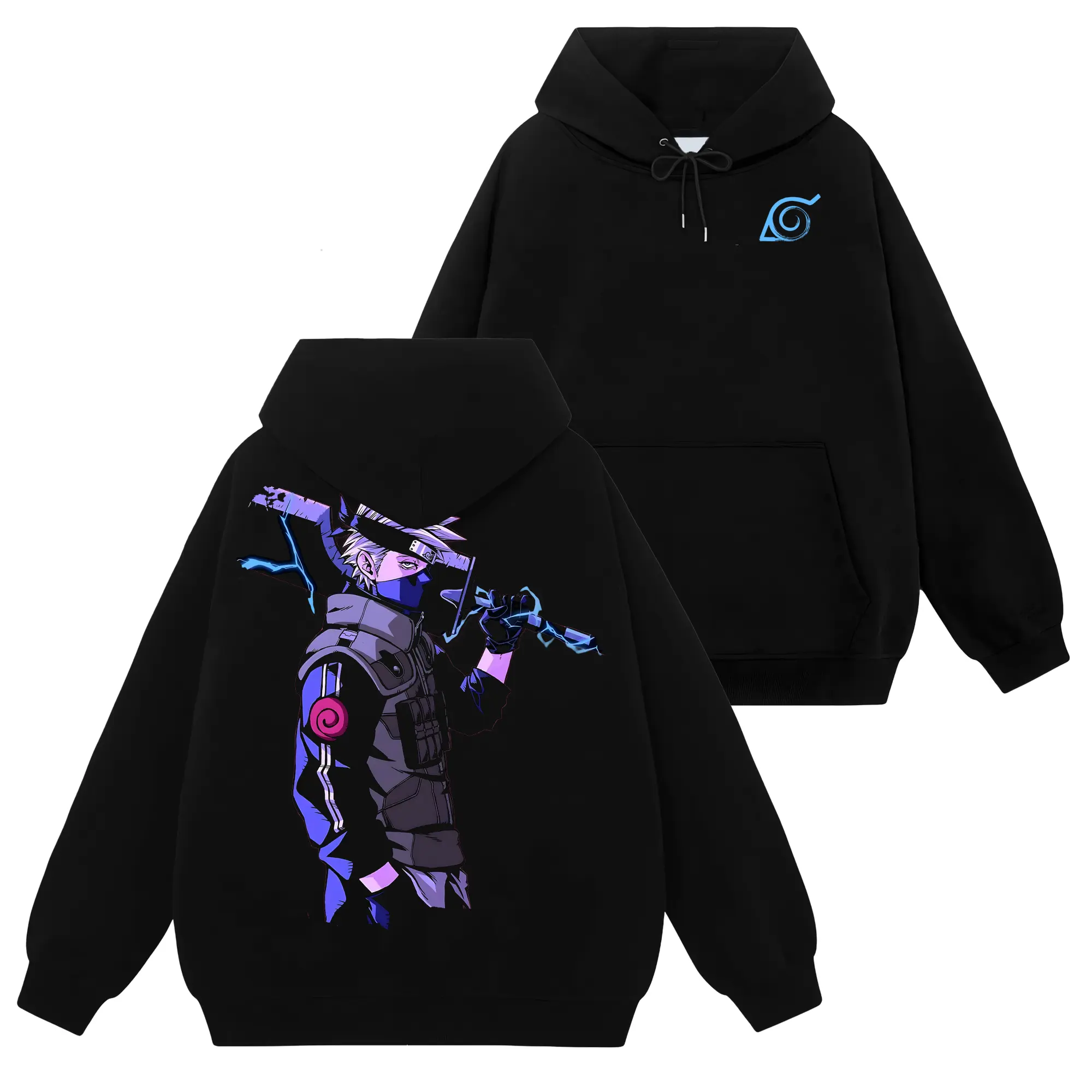 [Shinobi Shop] Limited Kakashi Hatake - Naruto Shippuden #122 Hoodie T-Shirt Sweatshirt, Retro Vintage Unisex Graphic 90s Cotton, Gift For Wibu, Anime Manga Y2K Streetwear