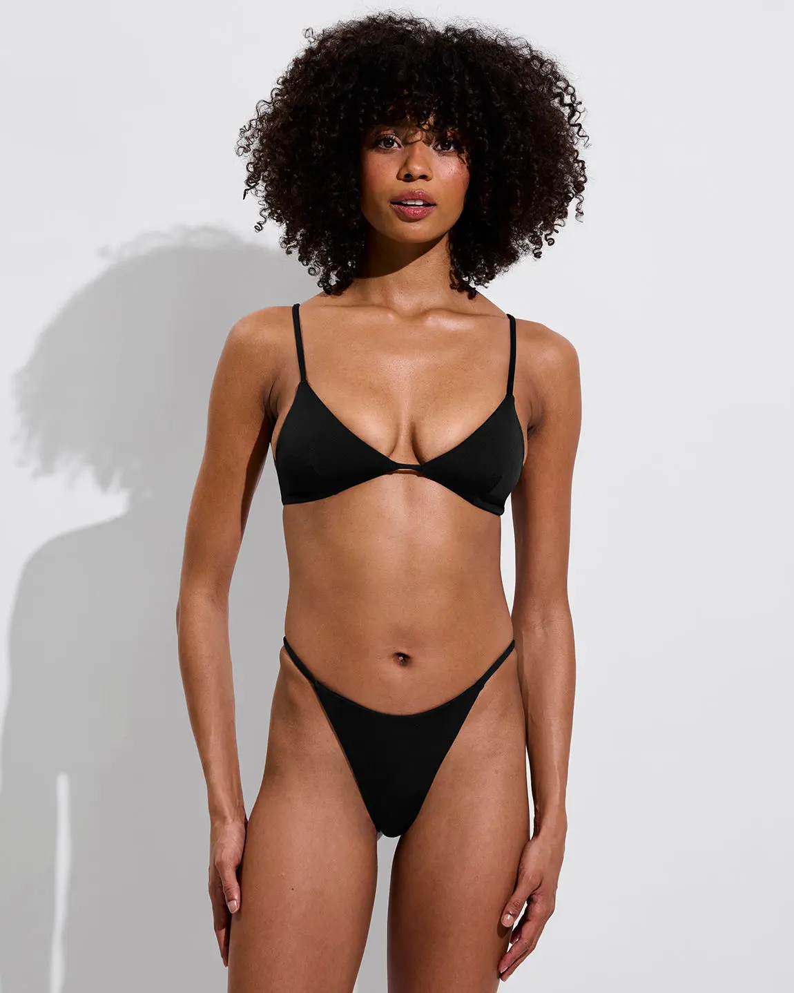 Skinny Dip Thong - Jet