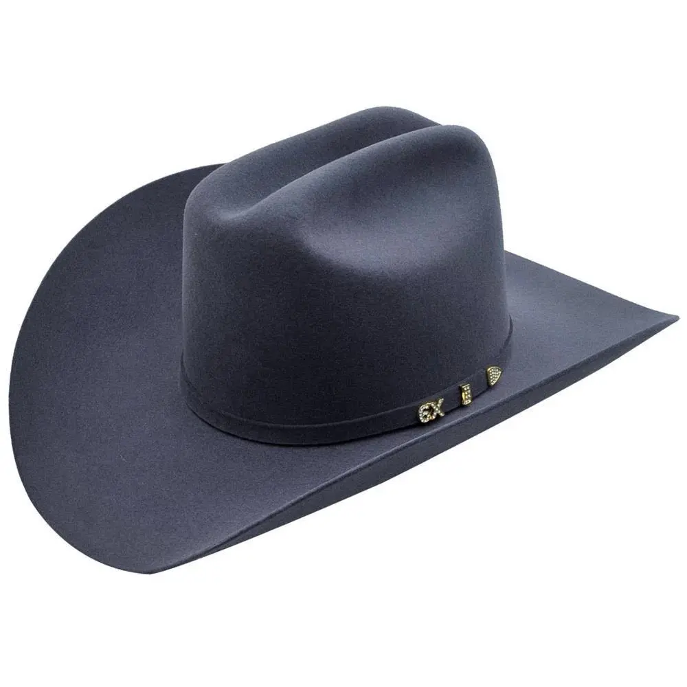 Texana Serratelli 6X Granito – Sombrero Western Gris Pizarra