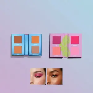 Soak & Sculpt Mini Bronze Books and Mini Blush Book Bundle, 2 Boxes Powder Palettes, Lightweight, Long Lasting, Suitable for All Skin Types, Beauty Cosmetics