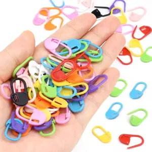 150 count Assorted Colors Crochet Stitch Markers for Crocheting, Crochet Marker for Crocheting Knitting Yarn Crafts Weaving Locking Plastic Safety Pins Yarn Pins Knitting Supplies Accessories