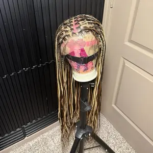 Full lace small medium full lace knotless braided wig