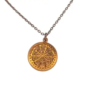 Copper Medallion Necklace