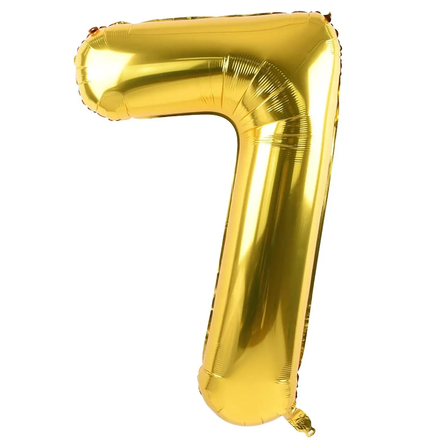 40 Inch Gold Large Numbers Balloon 0-9,Foil Mylar Big Number Balloon Digital 7 For 2026 Graduation New Year Eve Birthday Party,Wedding, Baby Shower Engagement Photo Shoot, Anniversary