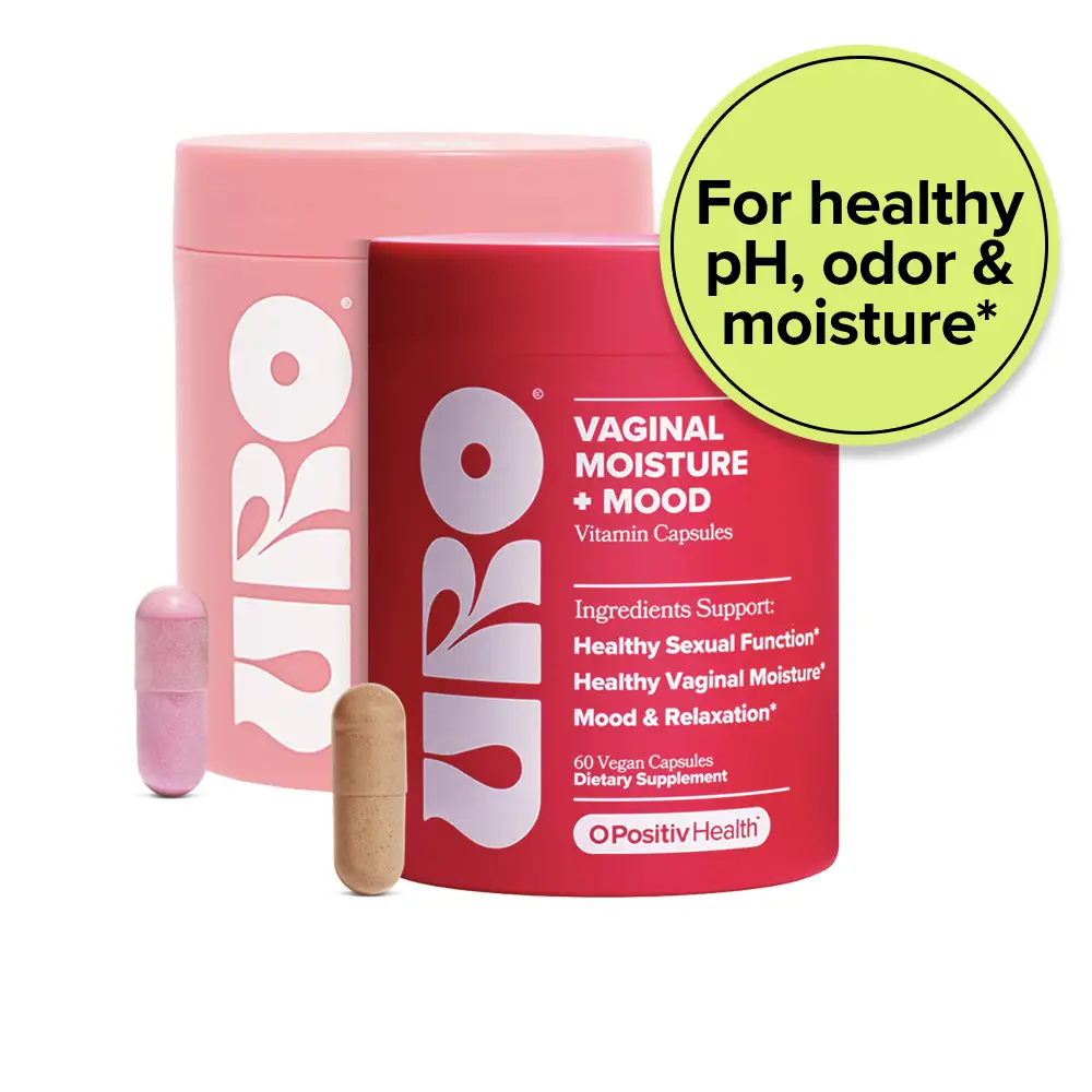 Wet & Wild Bundle - URO Women's Probiotic Capsules (30 Servings) and URO Moistur...