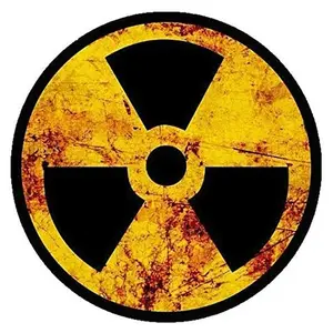 2026 New S50161# 10/13/15/17CM Personality PVC Decal Nuclear Radiation Waterproof Car Sticker on Motorcycle Laptop Decorative for your car