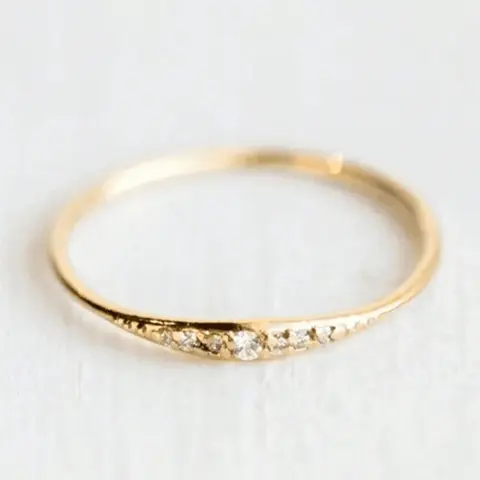 1 PC Fashion Cubic Zirconia Ring For Women For Wedding Engagement Party Jewelry Valentine's Day Gift Bridal Engagement Ring Wedding Rings Engagement Wedding Bands Beautiful Rings