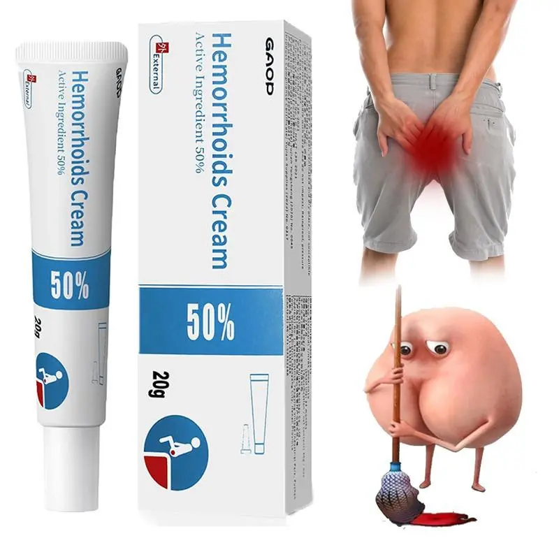 Hemorrhoid & Fissure Cream - Fast-Acting, Gentle-Formula Soothing Pain Relief Balm for Men & Women, Wellness, Therapy, Healthcare, Treatment