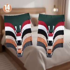 7/9/14/16/21/32 Pieces Everyday Yoga Sport Panties Underwear for Women, for Holiday, Soft & Comfy, Spring Summer, Seamless, Designed for Active Women