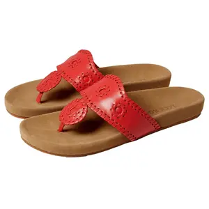 Jack Rogers Jacks Comfort Sandal Cayenne / Cayenne  113201SA06-616 Women's