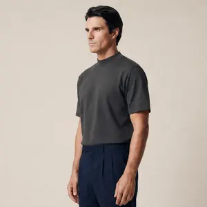 Cumulus Mockneck T-Shirt - Smoke