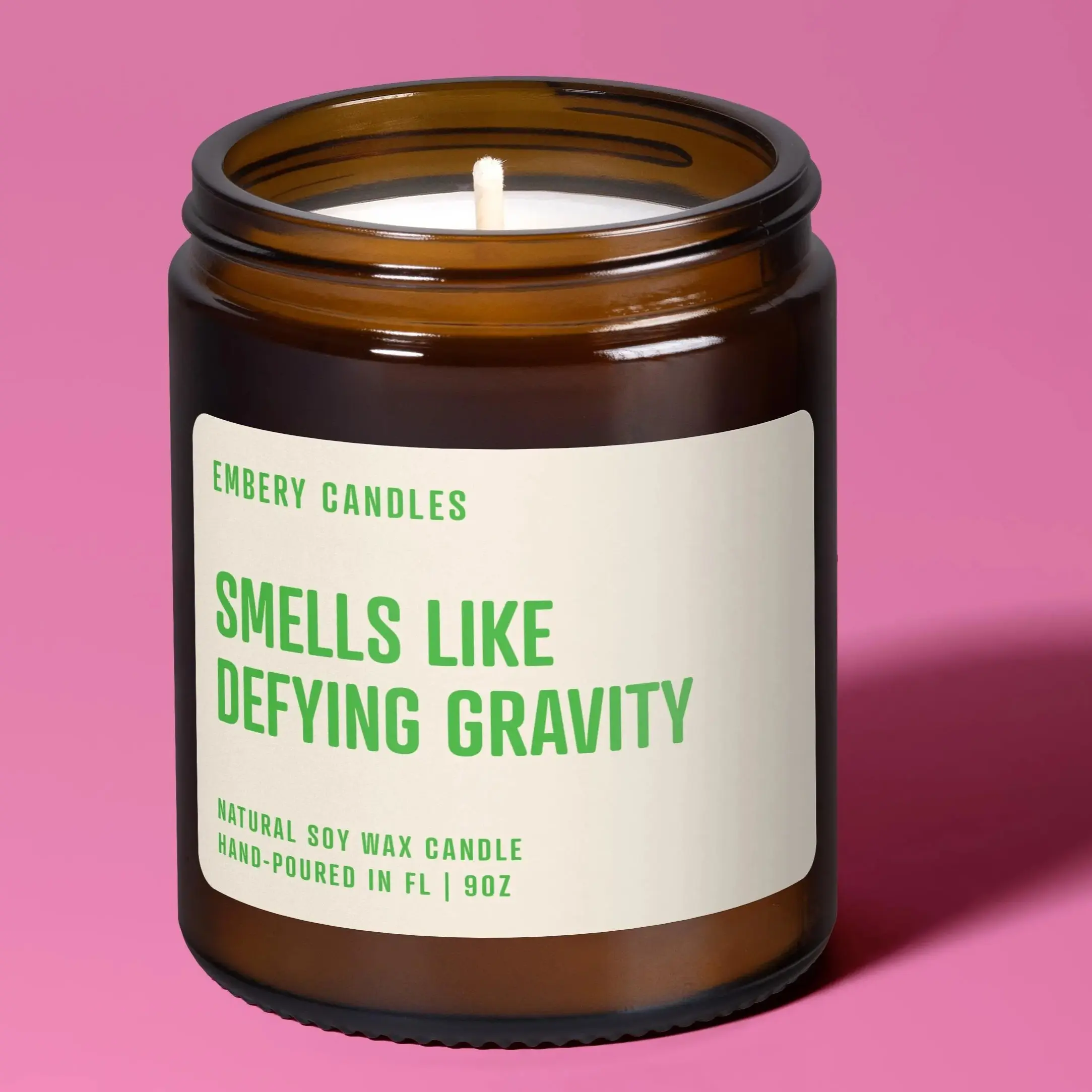 Smells Like Defying Gravity | Soy Wax Candle | Wicked Musical | Musical Theater Fan | Unique Gifts | Natural Soy Wax Candle | Wicked Candle | Movie Lover | Holiday Gift Idea