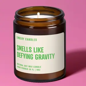Smells Like Defying Gravity | Soy Wax Candle | Wicked Musical | Musical Theater Fan | Unique Gifts | Natural Soy Wax Candle | Wicked Candle | Movie Lover | Holiday Gift Idea