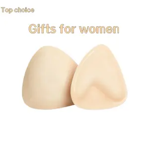 Sticky Push-Up Inserts for Women | Reusable Adhesive Bra Cups | Add Up to 2 Cup Sizes | Sweat & Water Resistant | Outfit Enhancer Portable Waterproof
