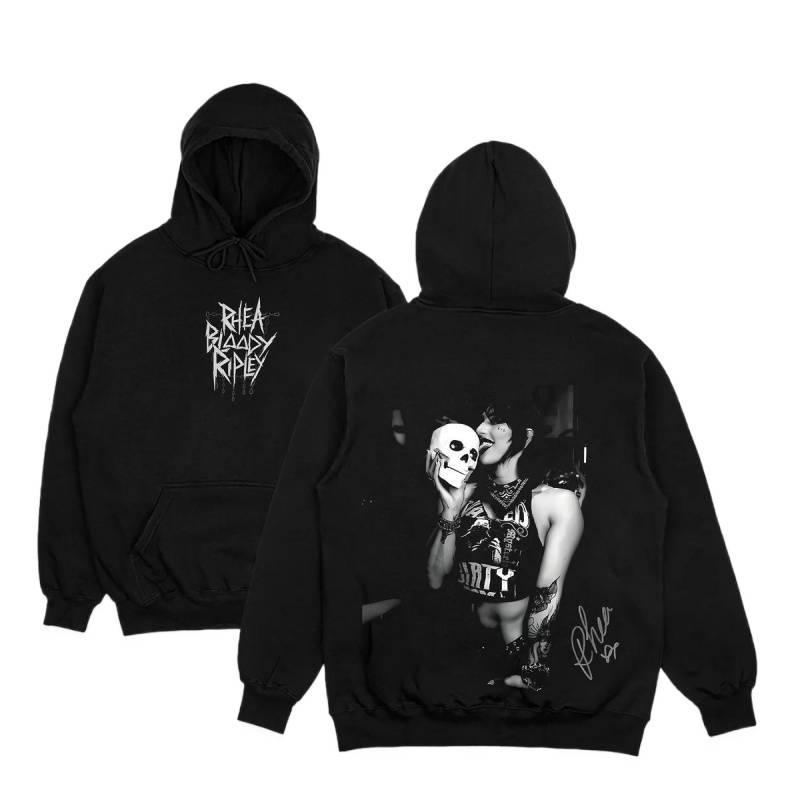 Rhea Ripley Crazy Hoodie – Vintage Wrestling Graphic Pullover, Unisex Streetwear, Pro Wrestler Fan Gift