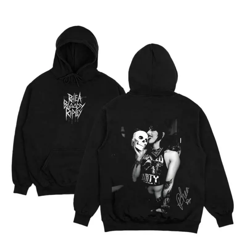 Rhea Ripley Crazy Hoodie – Vintage Wrestling Graphic Pullover, Unisex Streetwear, Pro Wrestler Fan Gift