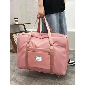 Foldable Waterproof Oxford Duffle - Spacious Shoulder Bag for Travel, Moving & Bedding Foldable Waterproof Oxford Duffle - Spacious Shoulder Bag for Travel, Moving & Bedding