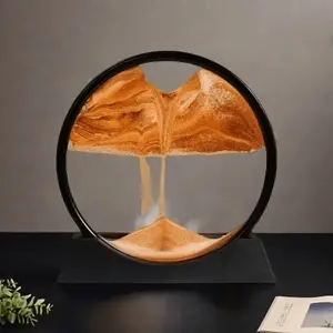 tarry Sand Painting 3D Rotating Galaxy Lamp Relaxing Sleep Aid Unique Gift for Home Office Decor