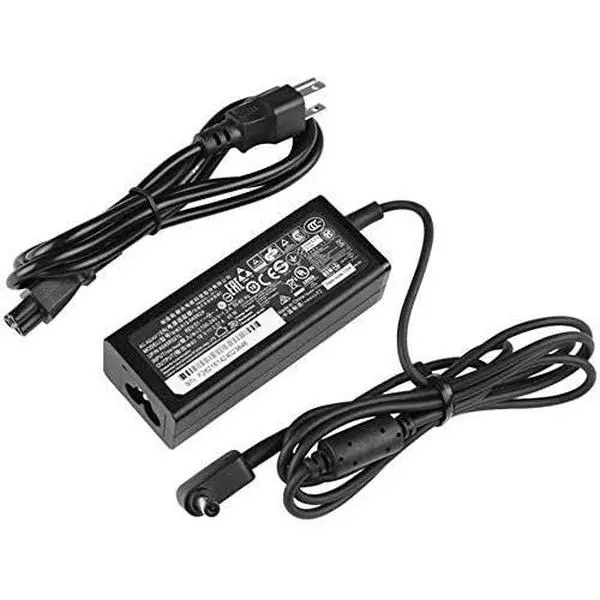 19V 2.37A 45W 5.5-1.7mm Big Pin Adapter Charger Replacement fit for Delta  ADP-45FE F ADP-45HE D(5.5x1.7mm)...