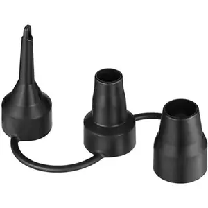 Replacement Nozzles 3 Sizes Plastic Head for Electric Air Pump Fits Inflatable Bed Mattress Pool Sofa Camping Cushions Toys Balloons Yoga Balls