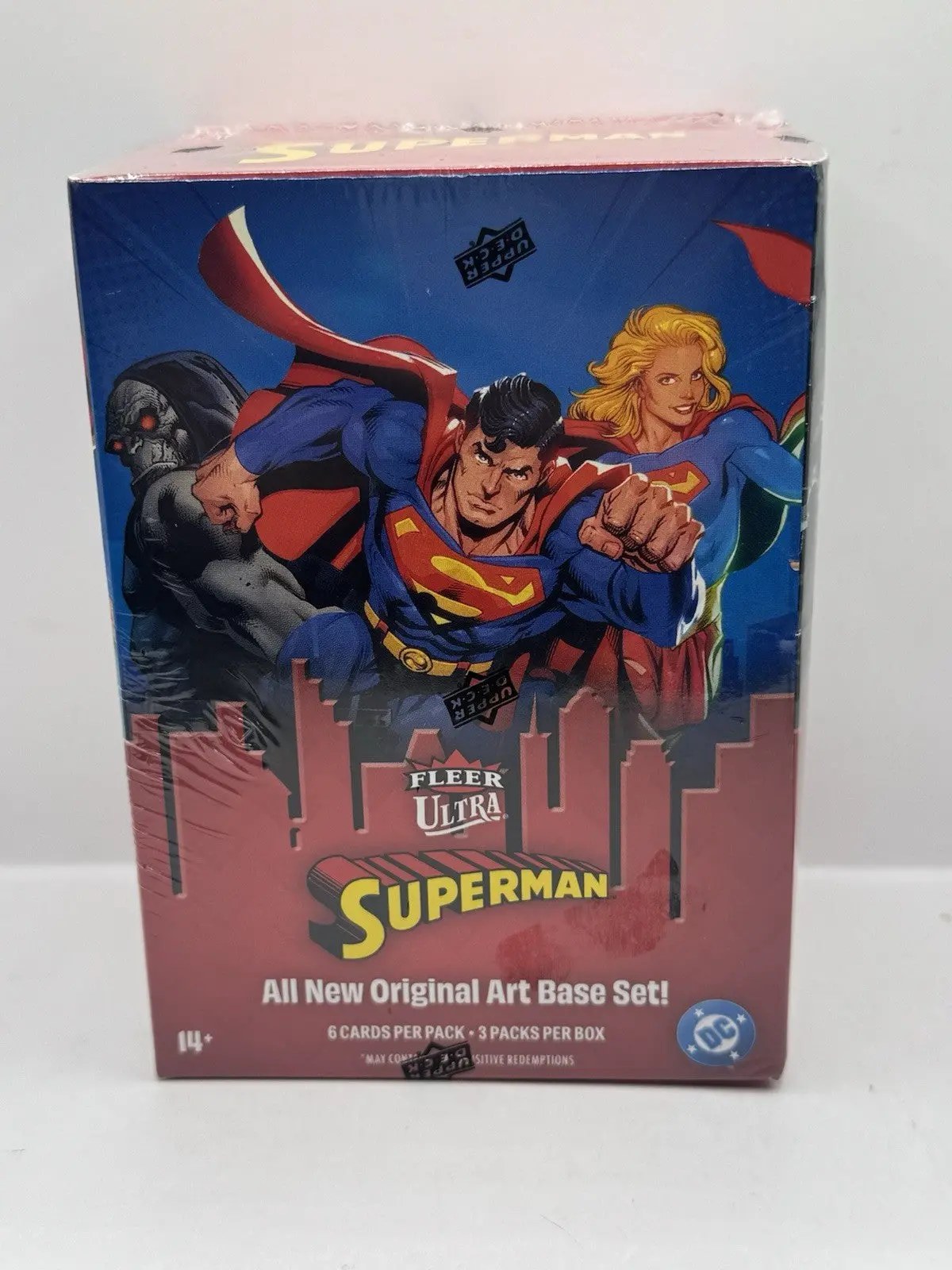 2026 Fleer Ultra Superman DC Blaster Box - Factory Sealed