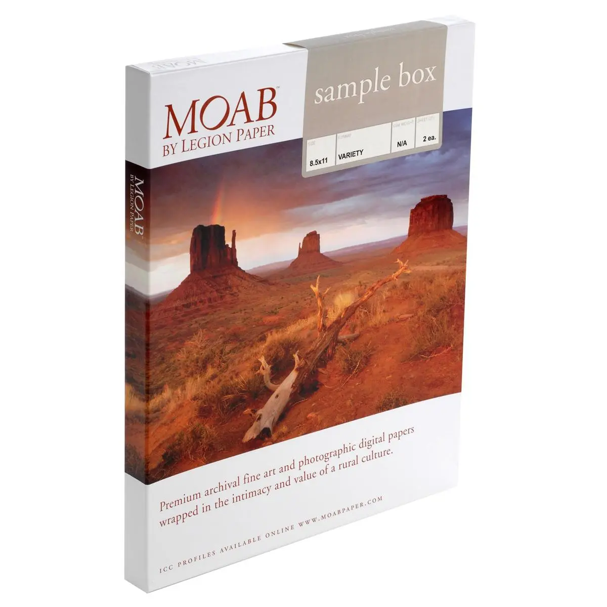 Moab Glossy Paper Sample Pack, 8.5x11", 24 Sheets