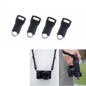 4pcs Quick Release Camera with Connector Kit, Compatible with Sony Fujifilm Nikon, Snap Fittings for Easy Attachment