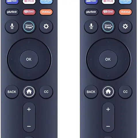 Besia XRT260 Replacement Remote for VIZIO Smart TVs, 2-Pack Universal IR Control for Smartcast 4K P/V/D/M-Series & Replaces XRT136 XRT140, with Pre-programmed Streaming Shortcut Keys, Requires 1.5V AAA Batteries