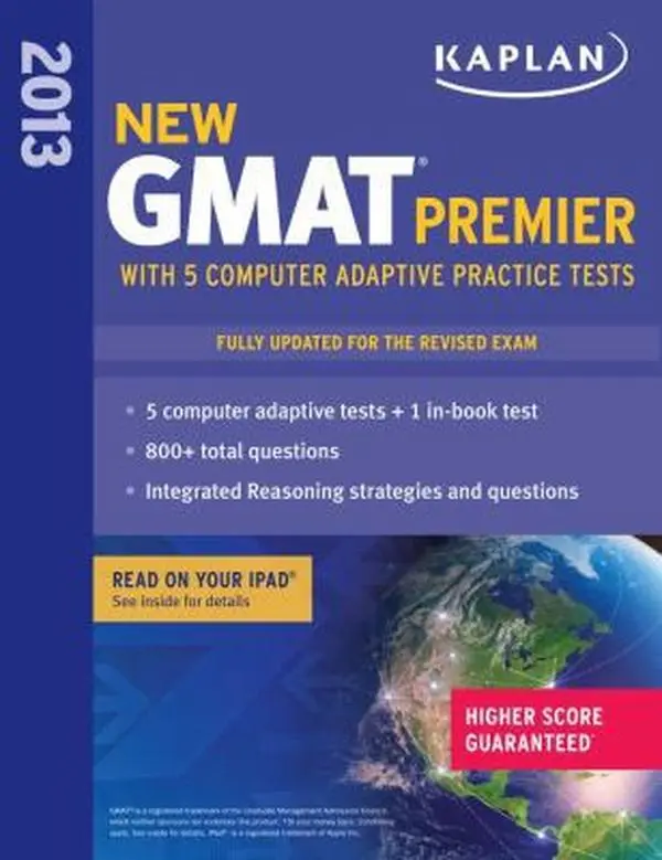 USED-Kaplan New GMAT Premier 2013 with 5 Online Practice Tests by Kaplan (Paperback)