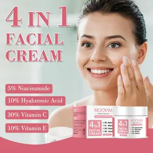 4-In-1 Moisturizing Nourishing Face Cream 50g, Hydrating Skin Care, Multi-Benefit Facial Treatment, Gentle & Effective Formula