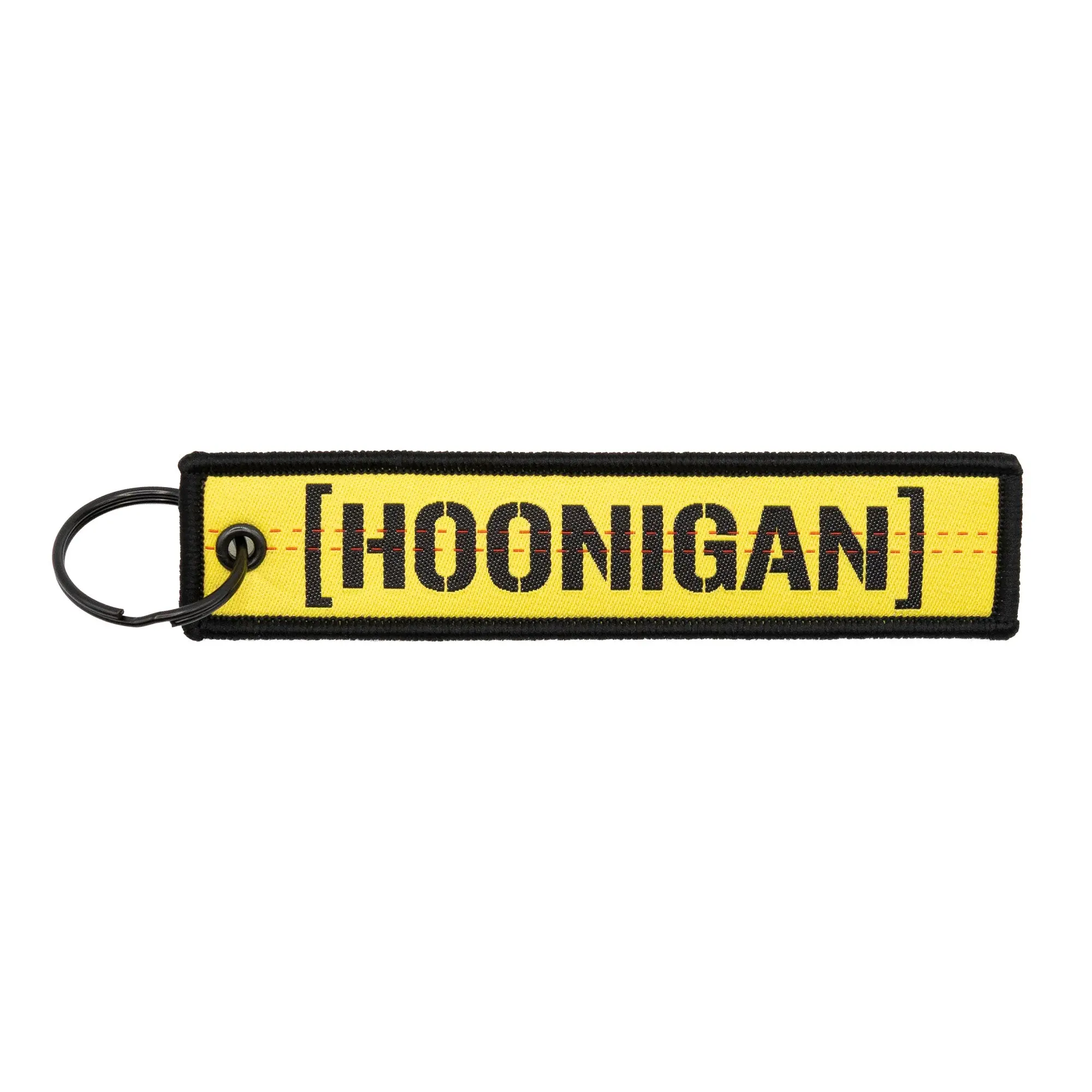 Hoonigan RATCHET STRAP CENSOR BAR Jet Tag Keychain