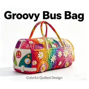 Quilted Puffer Weekend Bag – Trendy Diamond Stitch Carry-On Duffel for Women.Lightweight, Soft & Spacious for Gym, Overnight Trip or Yoga Class. # QuiltedBag