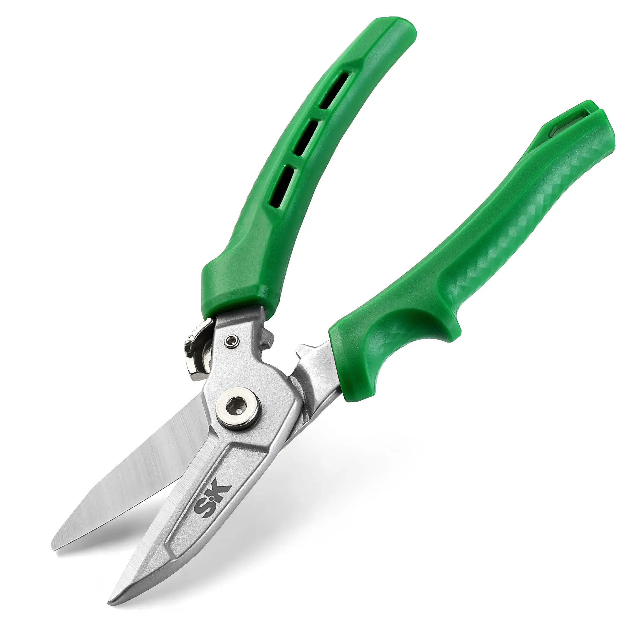#fathersdaygift SK 7'' and 8" Heavy Duty Scissors, All Purpose Shears, Drop Forged CR-V Blades with Safety Lock, Comfortable Grips