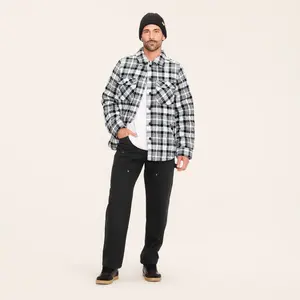 Men's Plaid Shacket - Woolrich Men's Plaid Shacket - Woolrich