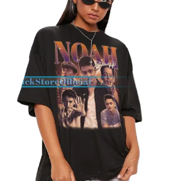 Vintage Noah Schnapp 90S Hip-Hop Shirt - For True Noah Schnapp Fans