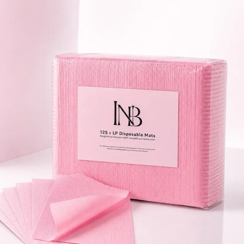 INB Disposable Nail Pads 125 PCS | 4 Colors