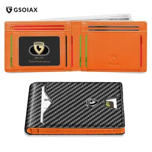 GSOIAX Slim RFID-Blocking Wallet for Men - The Perfect Gift