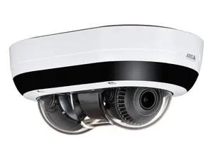 Axis P4708-PLVE Panoramic Camera - AI-powered 2x8MP dual-sensor camera at 30 fps (02944-001)