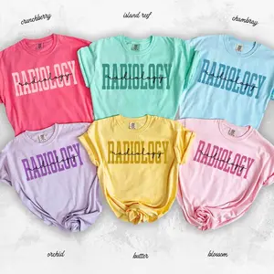 Radiology squad tshirt T Shirt Comfort Colors RAD Tech Shirt X-Ray Tech Gift Radiologic Technologist CT MRI Tech Gift