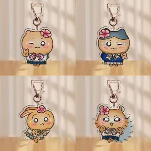 4 Ops (NOT COMBO 4) Gyaru Chiikawa Acrylic Keychains